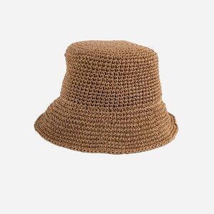 Gigi Pip Sal Crochet Packable Bucket Hat in Natural